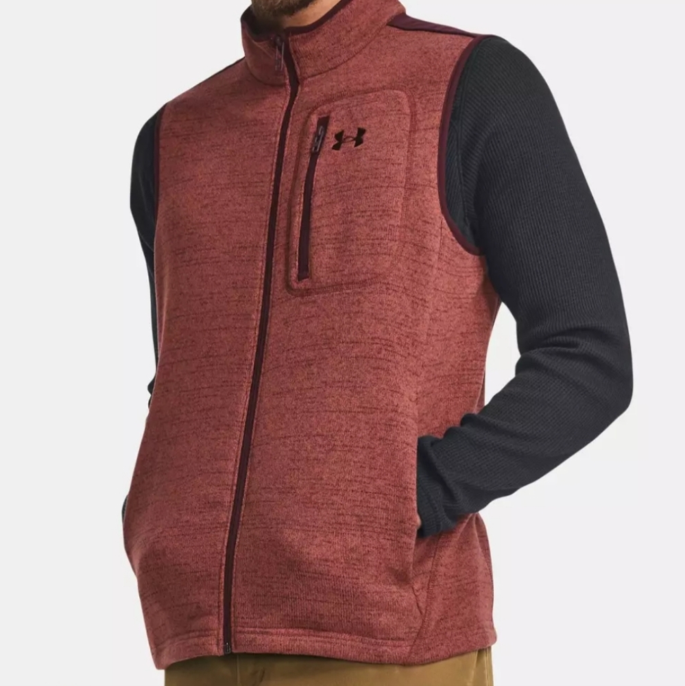 Under Armour Specialist Fleece Vest Size L NWT